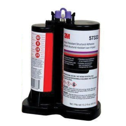 3M 57333 Impact Resistance Structural Adhesive, 450 mL Cartridge - VirtuColor Supply