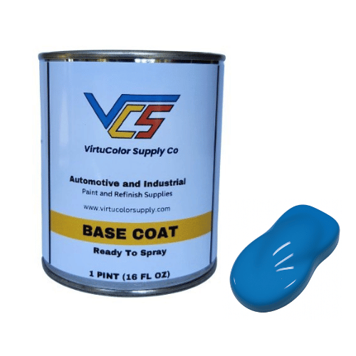 Audi LV5C Turbo Blue Low VOC Basecoat Paint - VirtuColor Supply
