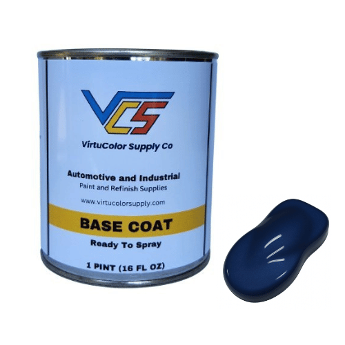 Audi LX5H Navarra Blue Metallic Low VOC Basecoat Paint - VirtuColor Supply