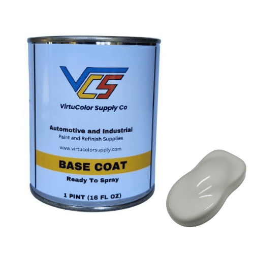 Audi LY7F Suzuka Gray Metallic Low VOC Basecoat Paint - VirtuColor Supply