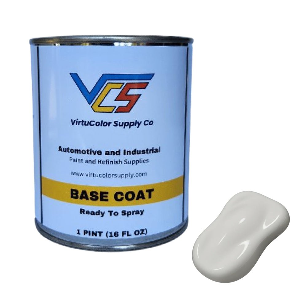 Audi LY9C/T9 Ibis White Low VOC Basecoat Paint - VirtuColor Supply
