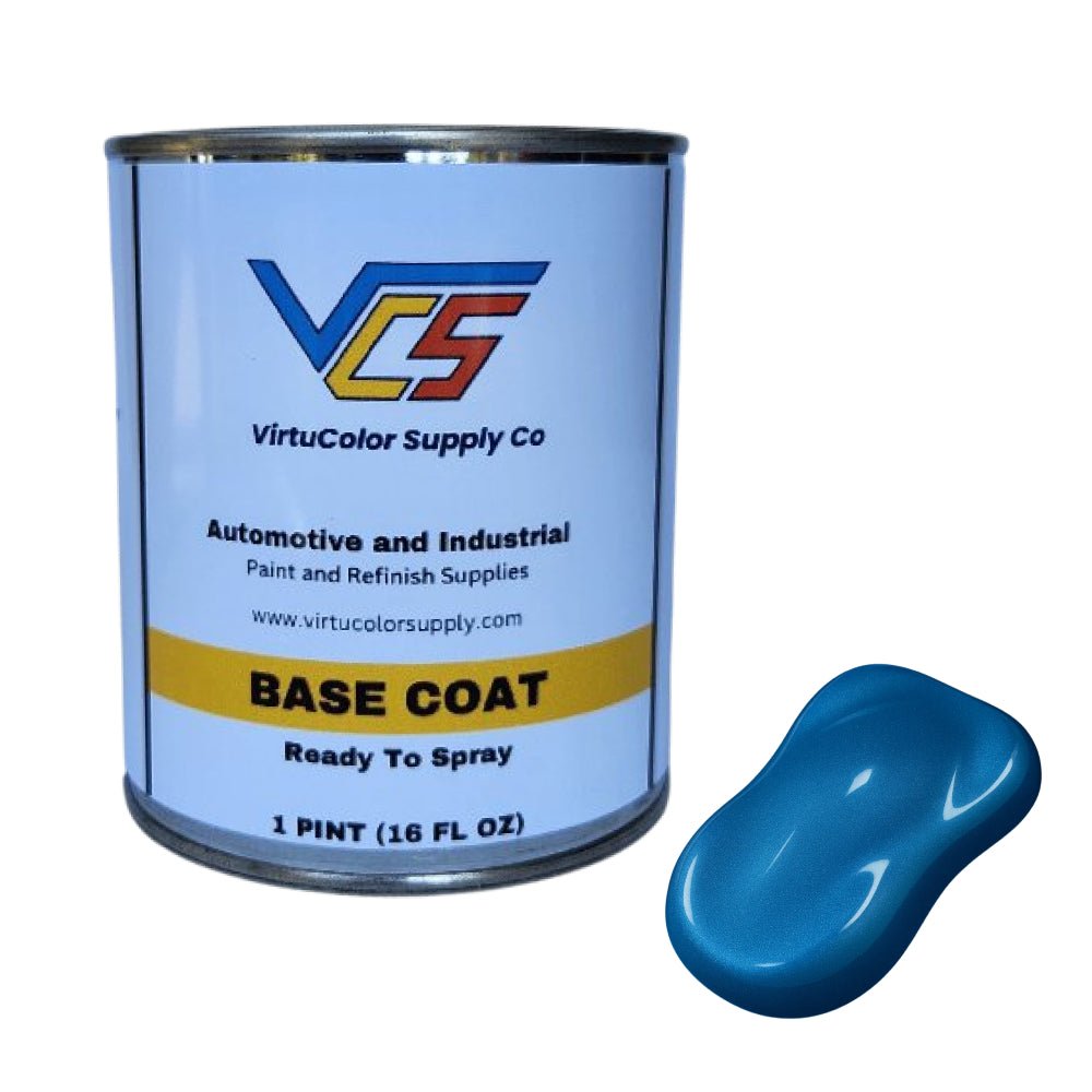 BMW B68 Yas Marina Blue Metallic Low VOC Basecoat Paint - VirtuColor Supply