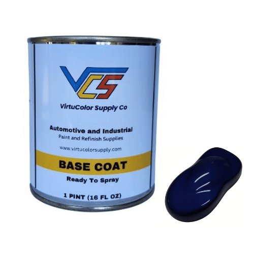 BMW X10 Tanzanite Blue Metallic Low VOC Basecoat Paint - VirtuColor Supply