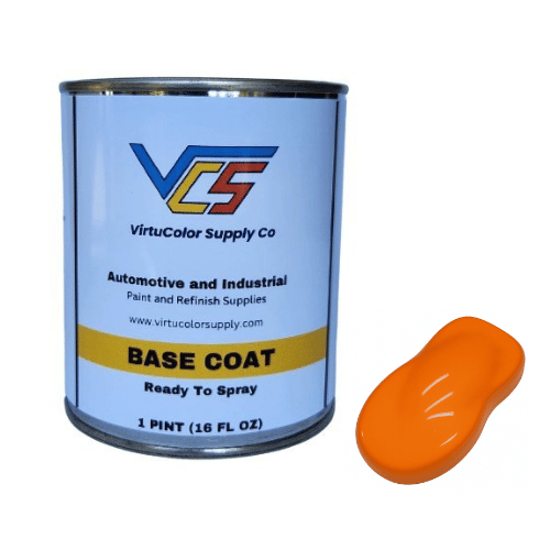 Chrysler EV2 Hemi Orange Metallic Low VOC Basecoat Paint - VirtuColor Supply