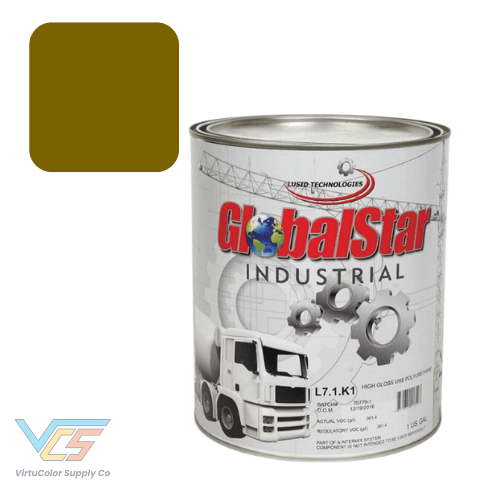 Classic RAL Brown High Gloss Single Stage Industrial Paint, 3:1 Mix - VirtuColor Supply