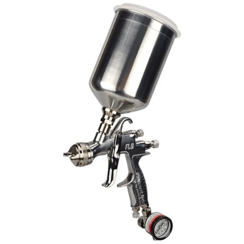 DevilBiss FinishLine 905163 HVLP Spray Gun with Cup, 1.3,1.4,1.8 mm Nozzle - VirtuColor Supply