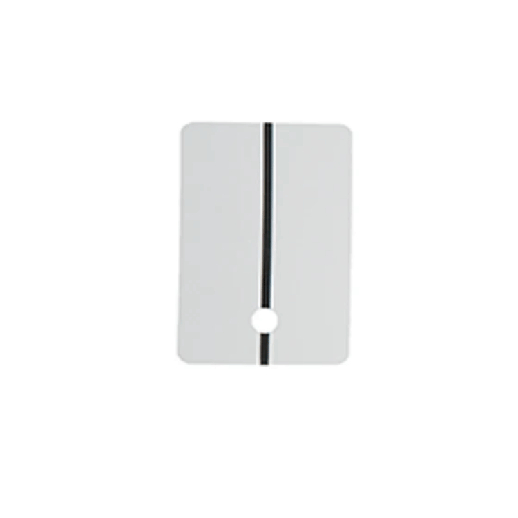 EMM Specialties 9315 - GV - 1 Metal Spray Out Card, White, 15 mm Hole - VirtuColor Supply