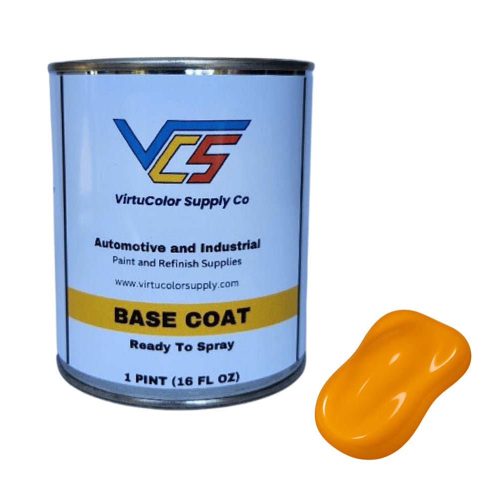 Ford BY School Bus Yellow Low VOC Basecoat Paint - VirtuColor Supply