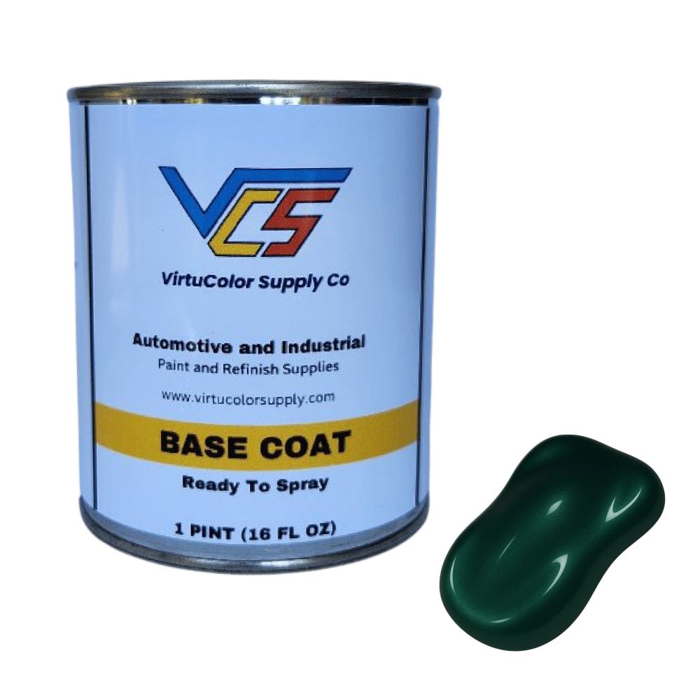 Ford W6 Green Gem 2 Metallic Low VOC Basecoat Paint - VirtuColor Supply