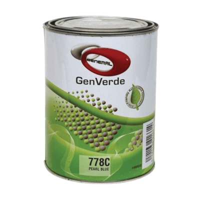 GenVerde 778C Pearl Blue Basecoat Toner, 1 Liter - VirtuColor Supply