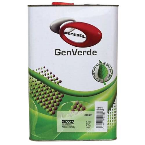 GenVerde S02232 Low VOC Medium Urethane Reducer, 1 gal - VirtuColor Supply