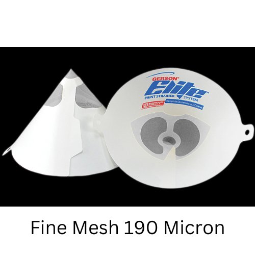 GERSON Elite 190 Micron Fine Mesh Paint Strainer, 1000 pc - VirtuColor Supply
