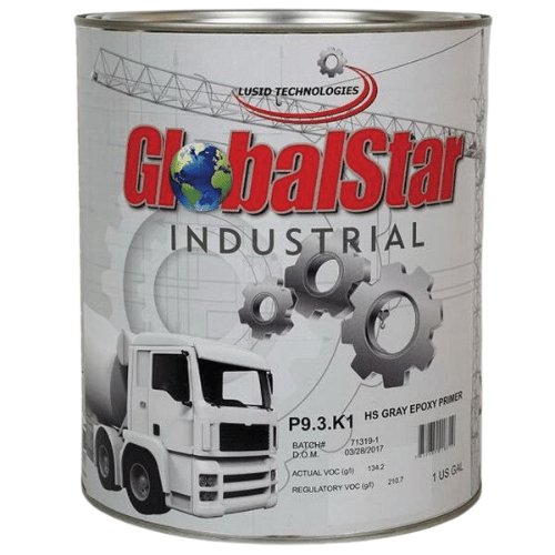 GlobalStar P9.3.K1 High Build Epoxy Primer, 1 gal Gray - VirtuColor Supply