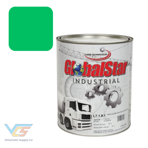 Classic RAL Green High Gloss Single Stage Industrial Paint, 3:1 Mix