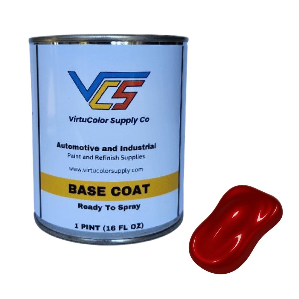 GM 130X Pull Me Over Red Low VOC Basecoat Paint - VirtuColor Supply