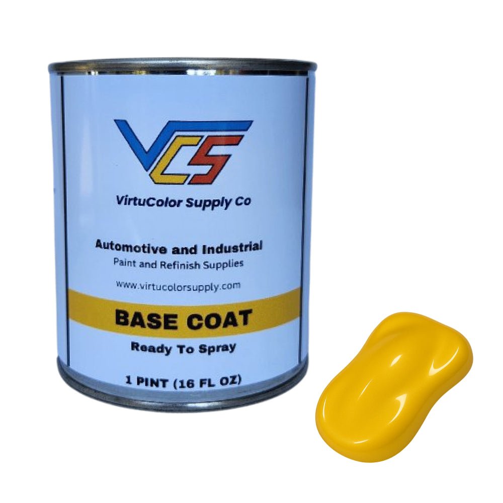 GM 52 Corvette Yellow Low VOC Basecoat Paint - VirtuColor Supply