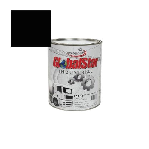 GM 8555 Ebony Black 3:1 Mix Polyurethane Fleet Paint* - VirtuColor Supply