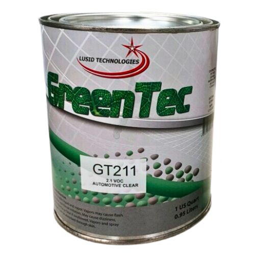 GreenTec GT211 Premium 2.1 VOC Automotive Clearcoat, 1 qt - VirtuColor Supply