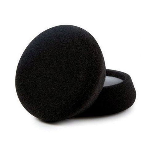 High Teck 3 Inch Dia Black Foam Finishing Buffing Pads, 2 pk - VirtuColor Supply