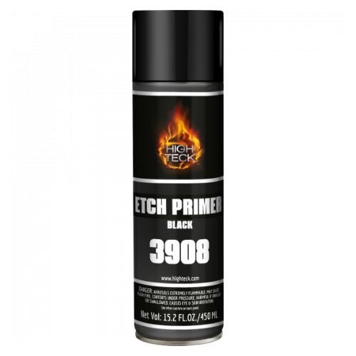High Teck 3908 Etch Primer DTM Black, 15 oz Aerosol - VirtuColor Supply