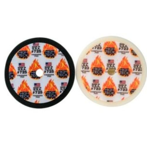 High Teck 8 Inch Combo Pack Foam Finishing and Compounding Pad - VirtuColor Supply