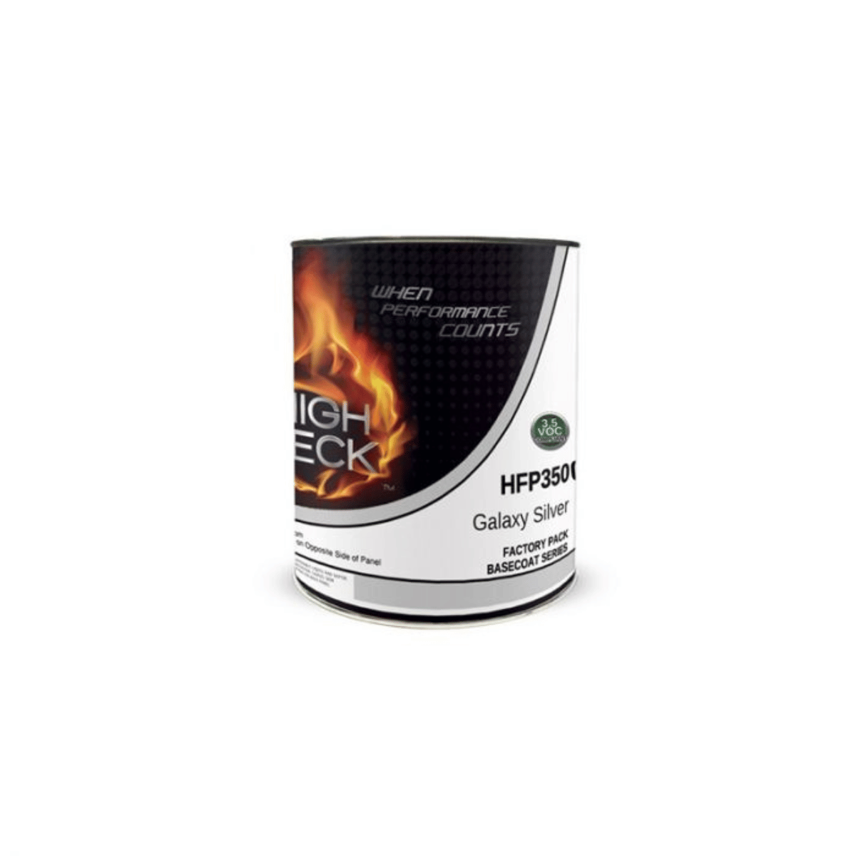 High Teck HFP350 Galaxy Silver GM WA - 519F Basecoat Paint, Quart - VirtuColor Supply
