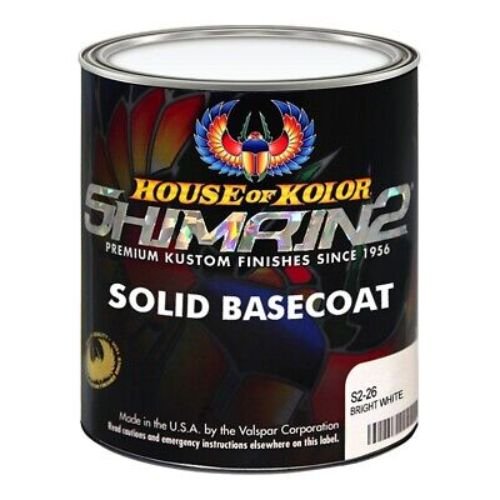 HOUSE OF KOLOR S2 - 26 White Universal Basecoat, Gal - VirtuColor Supply