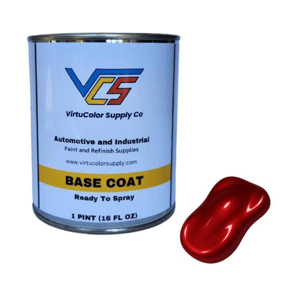 Hyundai PR/PR3 Fiery Red Metallic Low VOC Basecoat Paint - VirtuColor Supply
