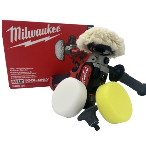 Milwaukee M12 3" Variable Speed Polisher/Sander | Tool Only - VirtuColor Supply