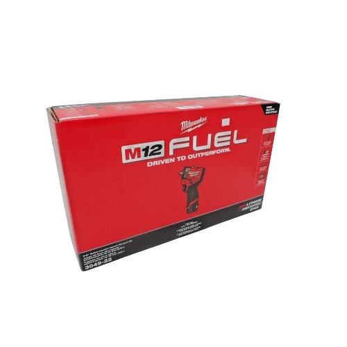 Milwaukee M12 FUEL 3/8 Inch Subcompact Impact Wrench 2 Battery Kit - VirtuColor Supply