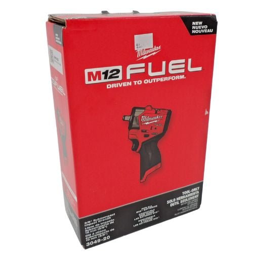 Milwaukee M12 FUEL 3/8 Inch Subcompact Impact Wrench | Tool Only - VirtuColor Supply