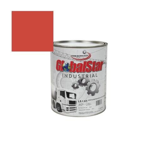 OSHA Safety Red 3:1 Mix 2K Polyurethane Industrial Paint* - VirtuColor Supply