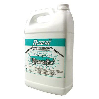 Rusfre 1020F - 1 Rubberized Undercoating 1 gal Black - VirtuColor Supply