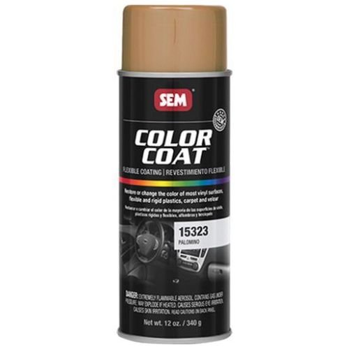 SEM Color Coat 15323 Palomino Auto Interior Paint, 16 oz Aerosol - 15323 - Eagle National Supply