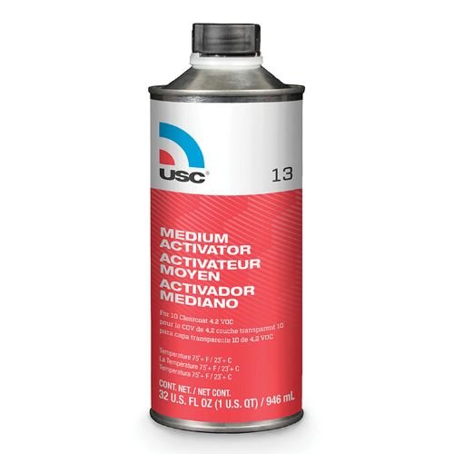 USC® 13 Medium Activator for Use With 10 Universal Clearcoat, Qt - VirtuColor Supply