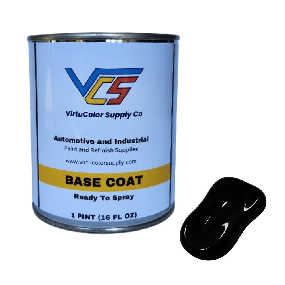 Volkswagen LO41/A1 Black Low VOC Basecoat Paint - VirtuColor Supply