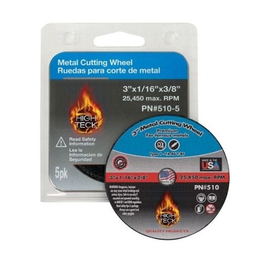 3" x 1/16" CUT - OFF WHEEL, 3/8" hole, 50 pk - VirtuColor Supply