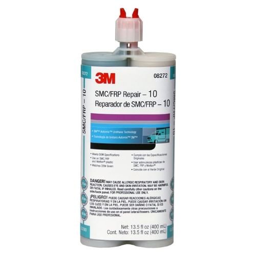 3M™ 08272 2 - Part Repair Adhesive, 400 mL Dual Cartridge, 10 min - VirtuColor Supply