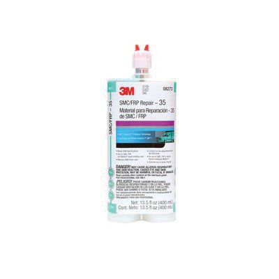 3M™ 08273 2 - Part Repair Adhesive, 400 mL Dual Cartridge, 35 min - VirtuColor Supply