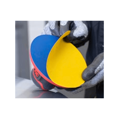 3M 09320 6 in 600 Grit Gold PSA Sanding Disc Roll, 100 per Roll