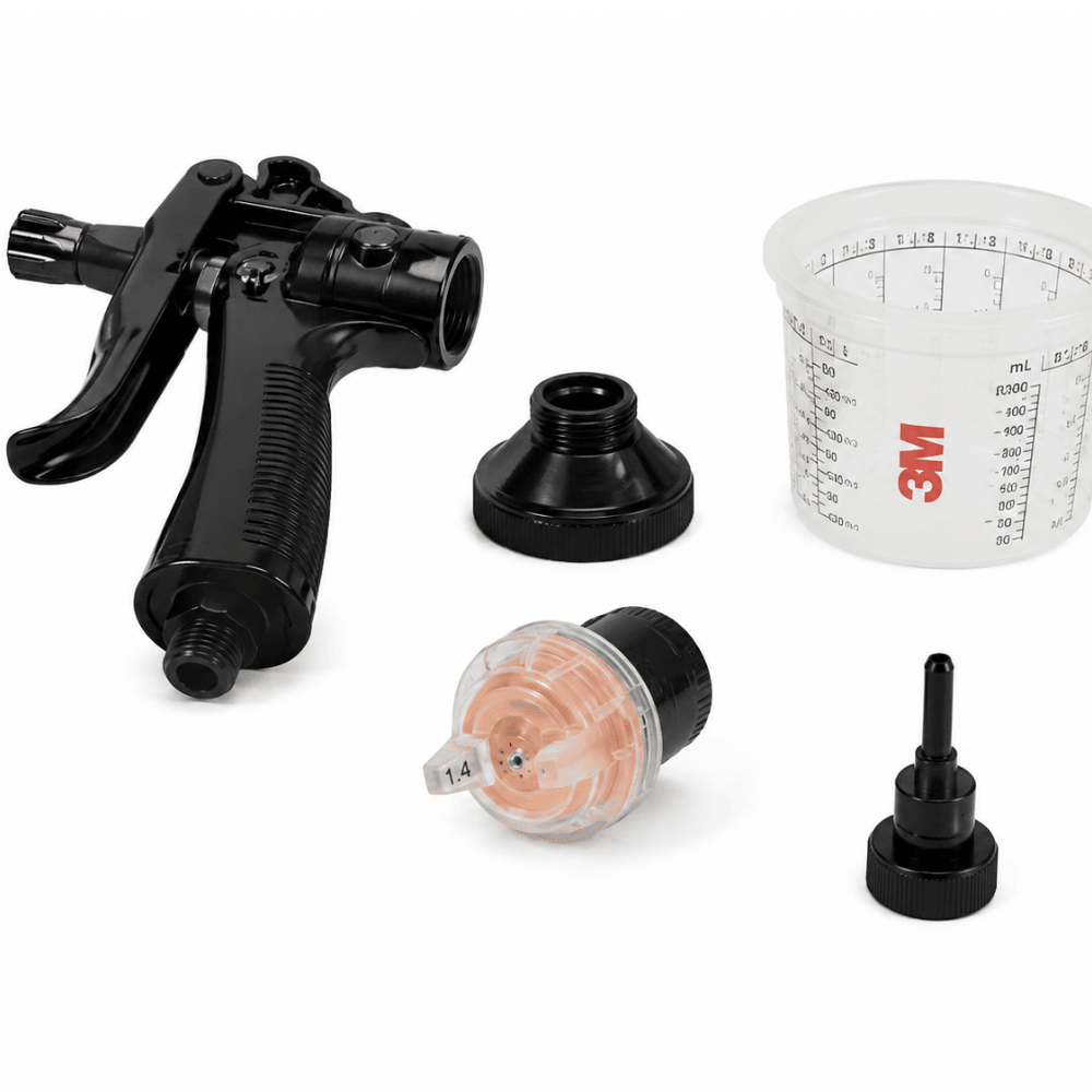 3M 26714 1.4 mm Orange Atomizing Head Refill Kit, 5 pk