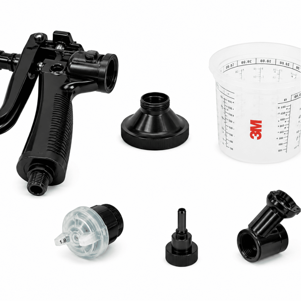 3M 26718 1.8 mm Clear Atomizing Head Refill Kit, 5 pk