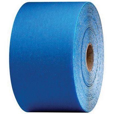 3M™ 36217 80 Grit Blue Abrasive Sheet Roll, 2 - 3/4 in W x 20 yd L - VirtuColor Supply