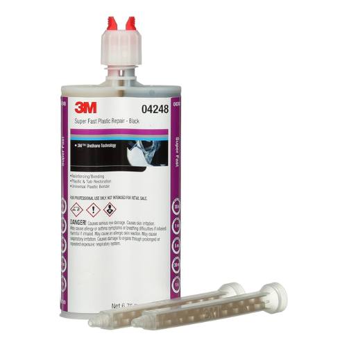 3M Duramix 04248 Black Super Fast Plastic Repair Adhesive , 200 mL