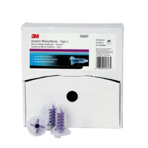 3M 55847 Purple Mixing Nozzle for DMS, 50 per Box