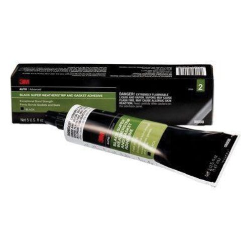 3M™ 08008 Black Weatherstrip and Gasket Adhesive 5 oz Tube