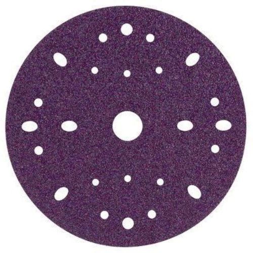 3M Cubitron™ II 40+ Grit 6" Purple Sanding Disc #31370, Box of 25 - VirtuColor Supply