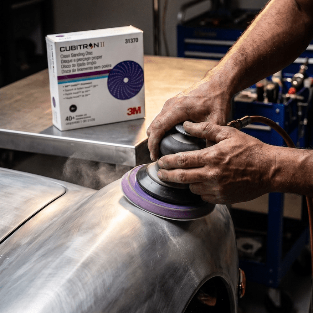 3M Cubitron™ II 40+ Grit 6" Purple Sanding Disc #31370, Box of 25