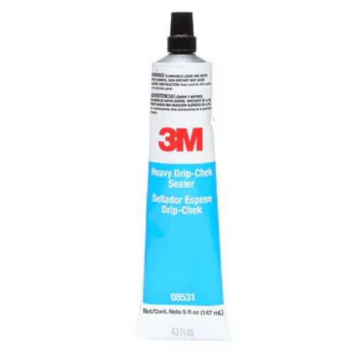 3M Drip - Chek 08531 Gray Heavy Based Seam Sealer, 5 oz Tube - VirtuColor Supply