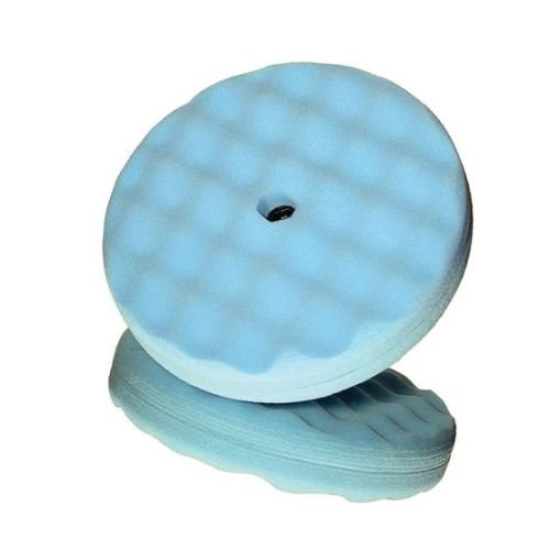 3M Perfect - It 05708 8" Blue Double - Sided Foam Polishing Pads - VirtuColor Supply